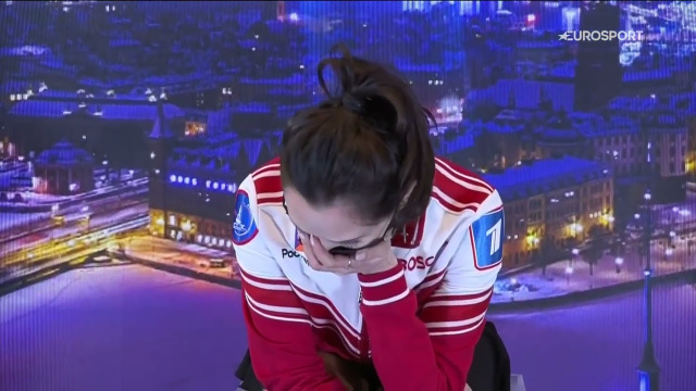 Слезы Туктамышевой после осознания, что у нее будет медаль - Эмоции после победы (видео)