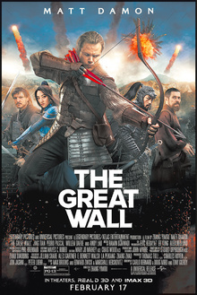 The Great Wall (2016) - More Movies Like Monster Hunter (2020)