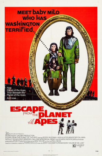 Escape From the Planet of the Apes (1971) - Movies Most Similar to Conquest of the Planet of the Apes (1972)